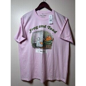 Frog and Toad Women’s Pink T Shirt Size XL NEW with Tags Camiseta Nueva P’ Mujer